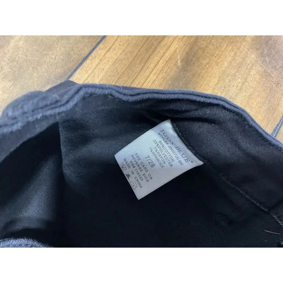 Judy Blue Jogger Jeans Size 7/28 Black Denim High Waist Drawstring - Picture 5 of 10
